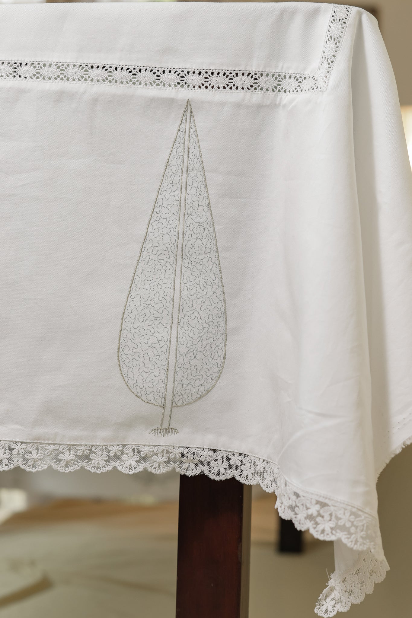 Blooming Cypress Tablecloth