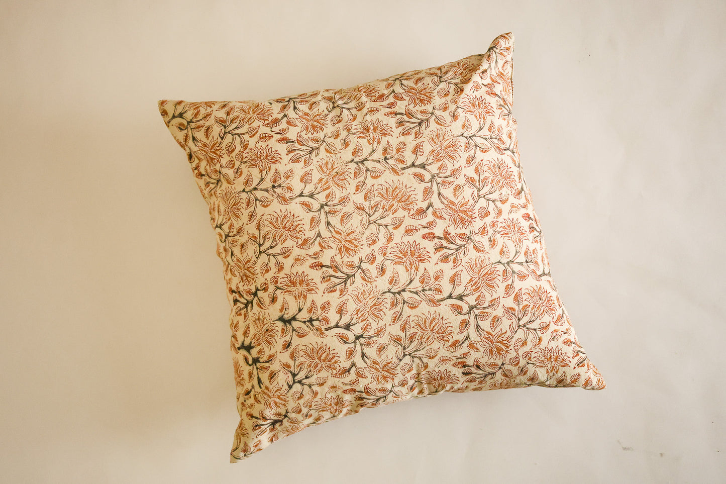 Ochre Grove Kalamkari Pillow