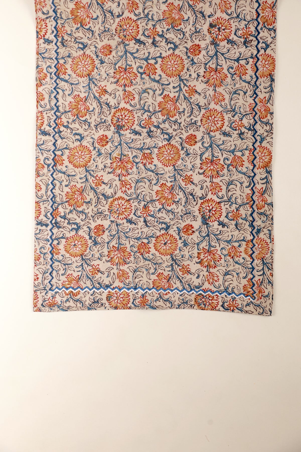 Sunset Horizon Kalamkari Table Runner
