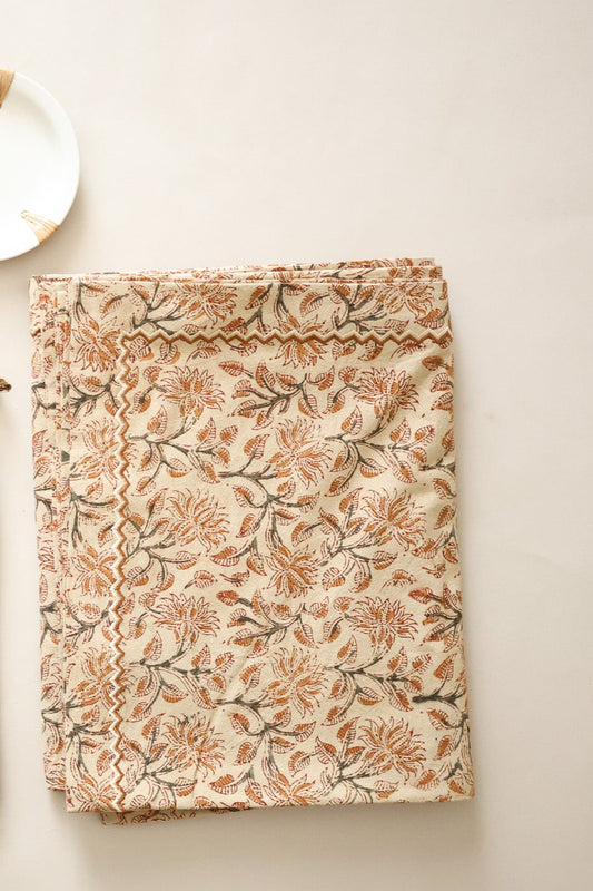 Ochre Grove Kalamkari Table Cloth