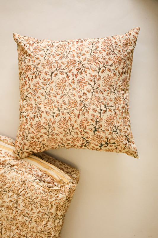 Ochre Grove Kalamkari Pillow