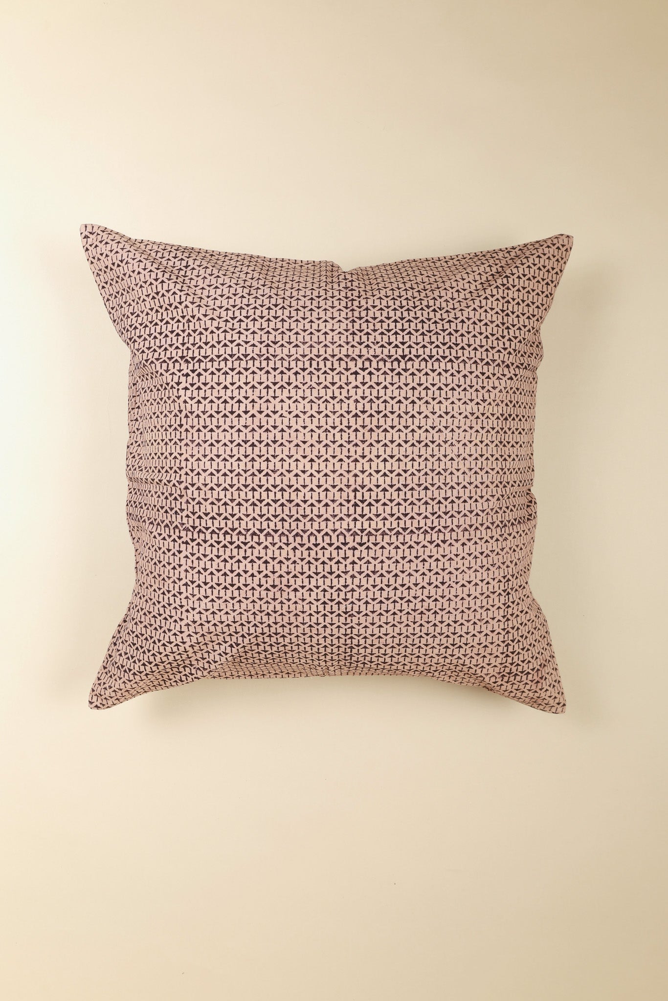 Charcoal Dust Kalamkari Pillow