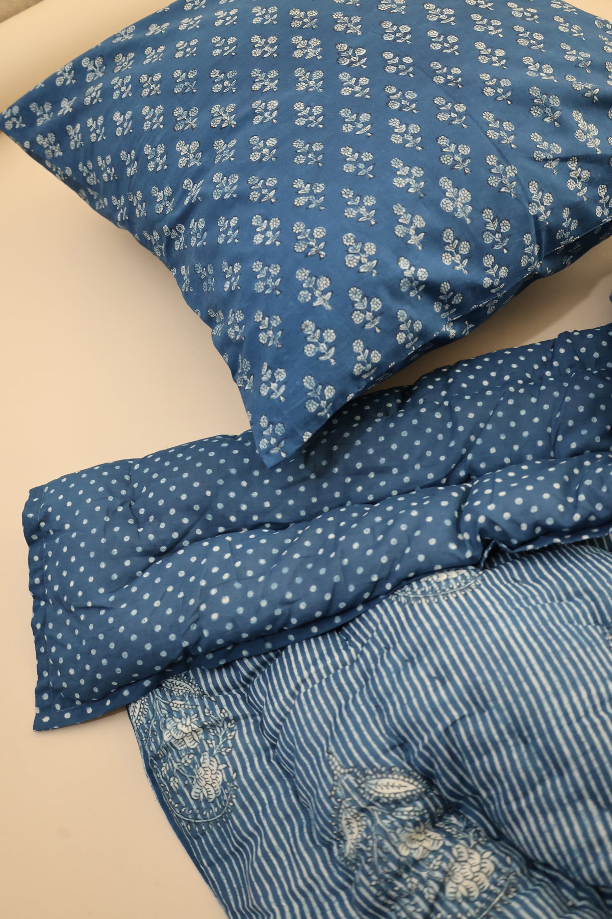 Ink Garden Indigo Quilt