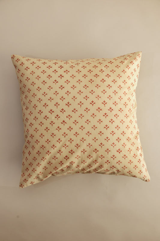 Silent Breeze Kalamkari Pillow