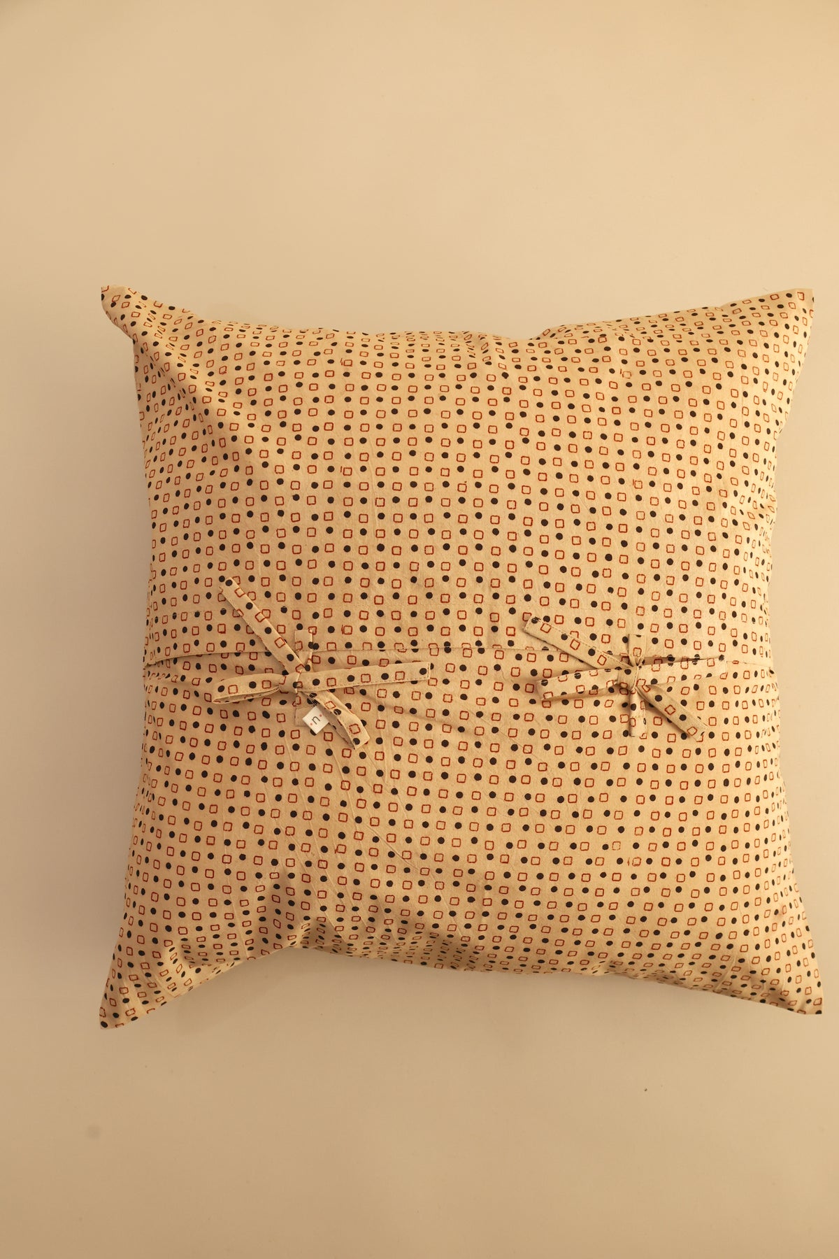 Soft Field Kalamkari Pillow