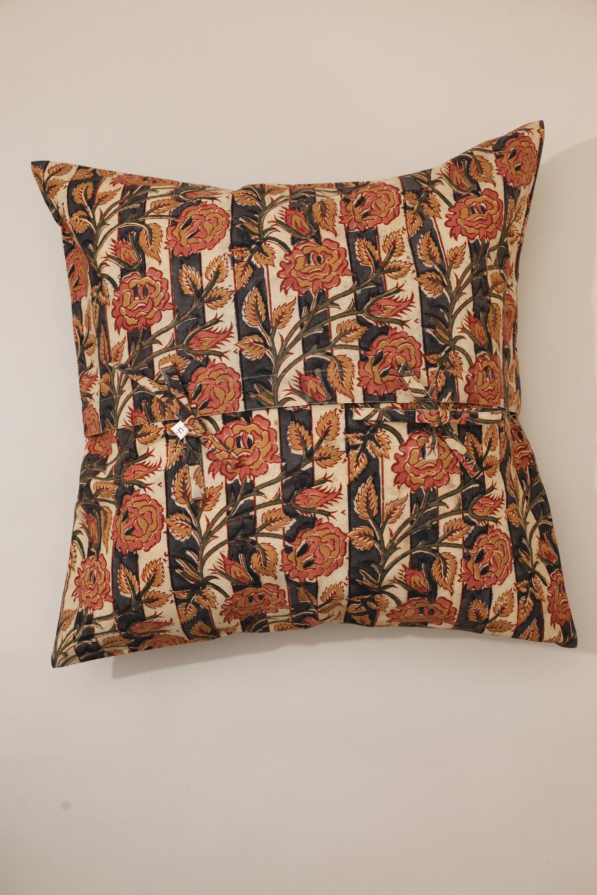 Heritage Floral Kalamkari Pillow