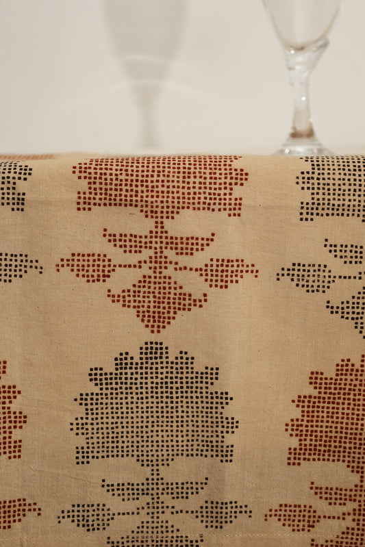 Timeless Tradition Kalamkari Tablecloth