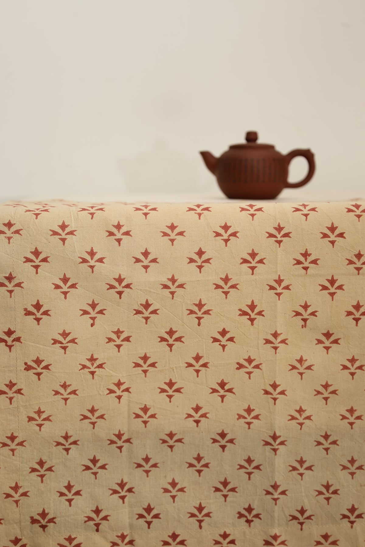 Silent Breeze Kalamkari Tablecloth