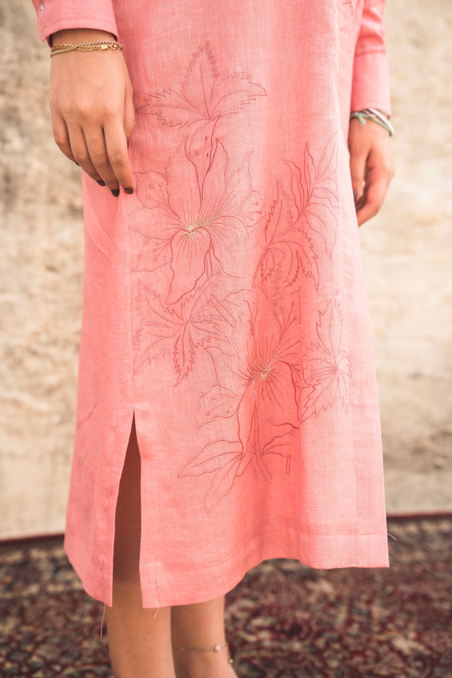 Pomelo Slush Shirt Dress